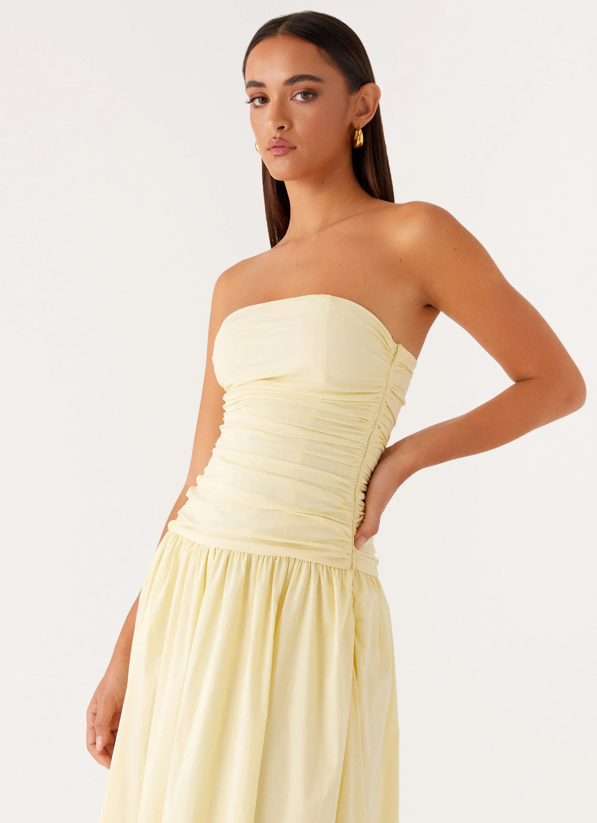 Carmel Maxi Dress Yellow