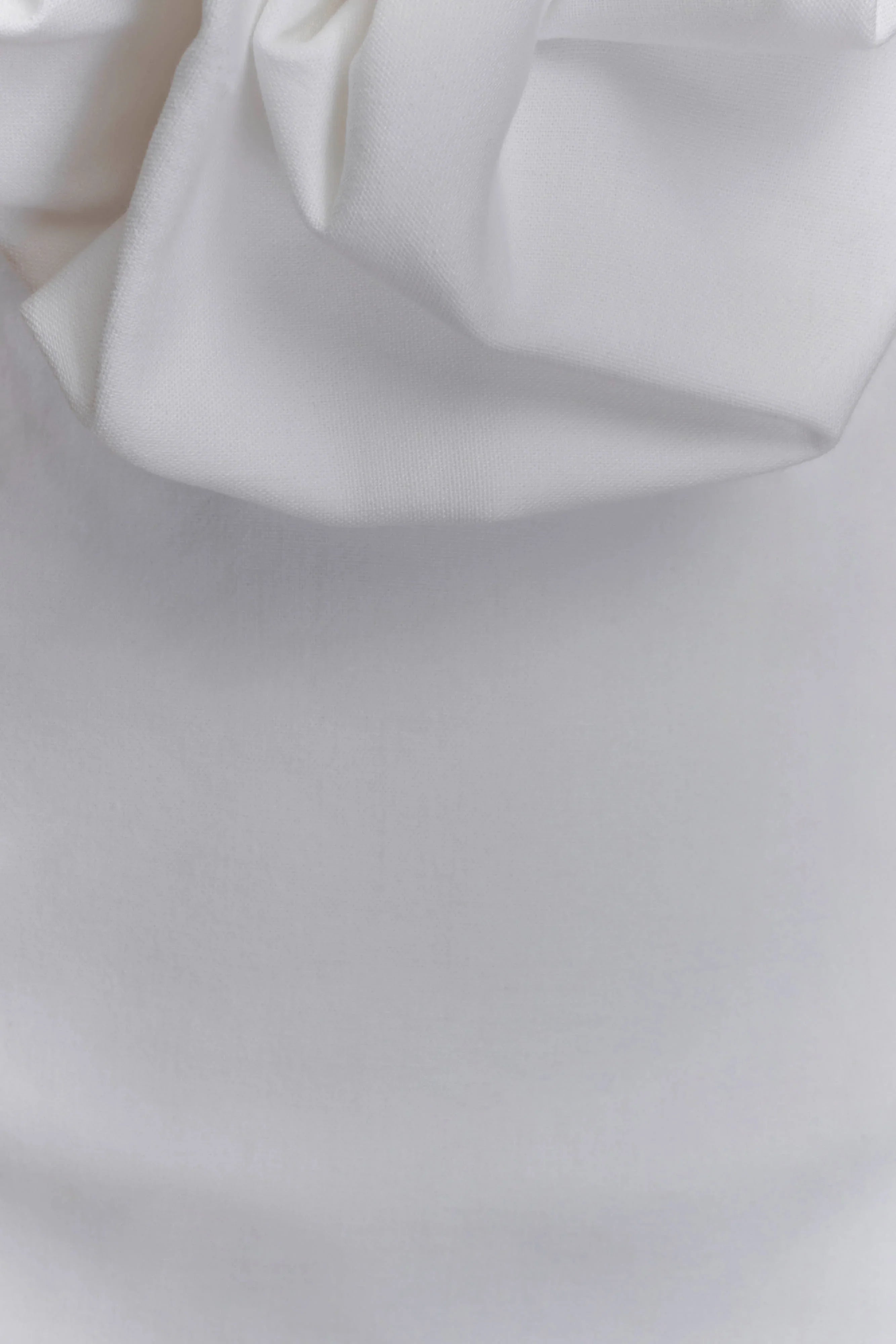 Carolyn Linen Bubble Maxi Dress White
