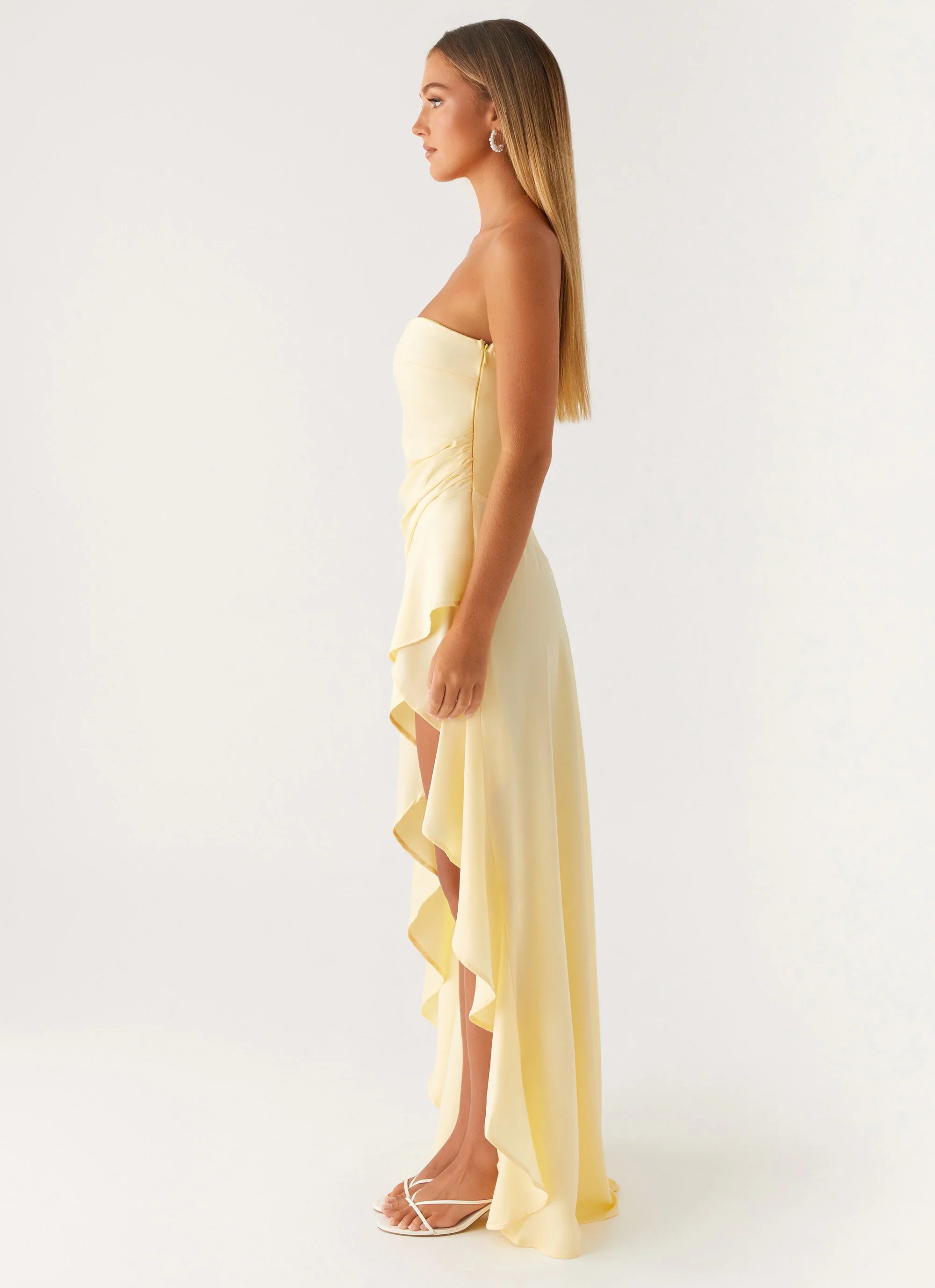 Bodie Maxi Dress Pastel Yellow
