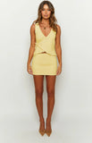 Day Dreams Yellow Mini Skirt