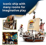 LEGO ONE PIECE The Going Merry Pirate Ship Building Blocks Pretend Play Adventure Toy for Boys Girls 10 Straw Hat Crew Toy Figures Playset for Anime Fans Gift Idea for Birthdays 75639