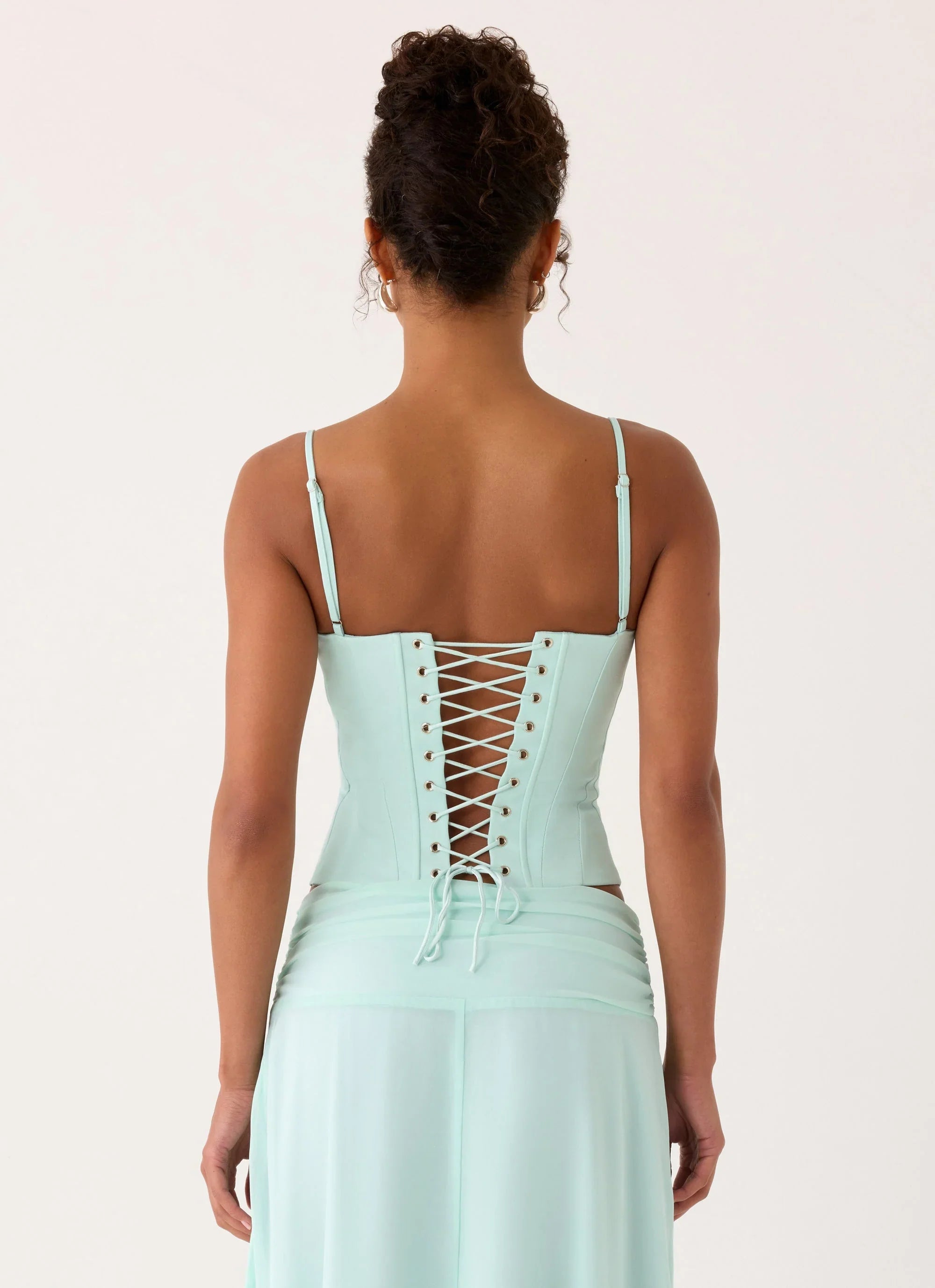 Tayana Corset Top Pistachio