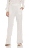 Heart Pocket Sweatpants in White