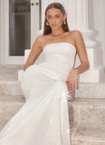 Anticipating Sequin Maxi Dress White