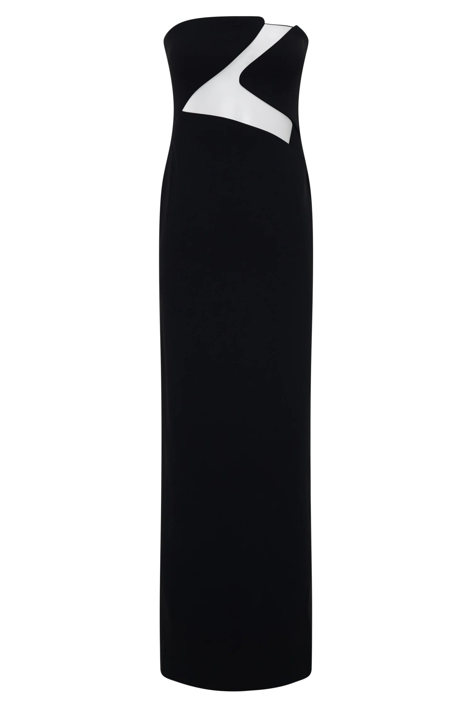 Lianne Strapless Maxi Dress Black