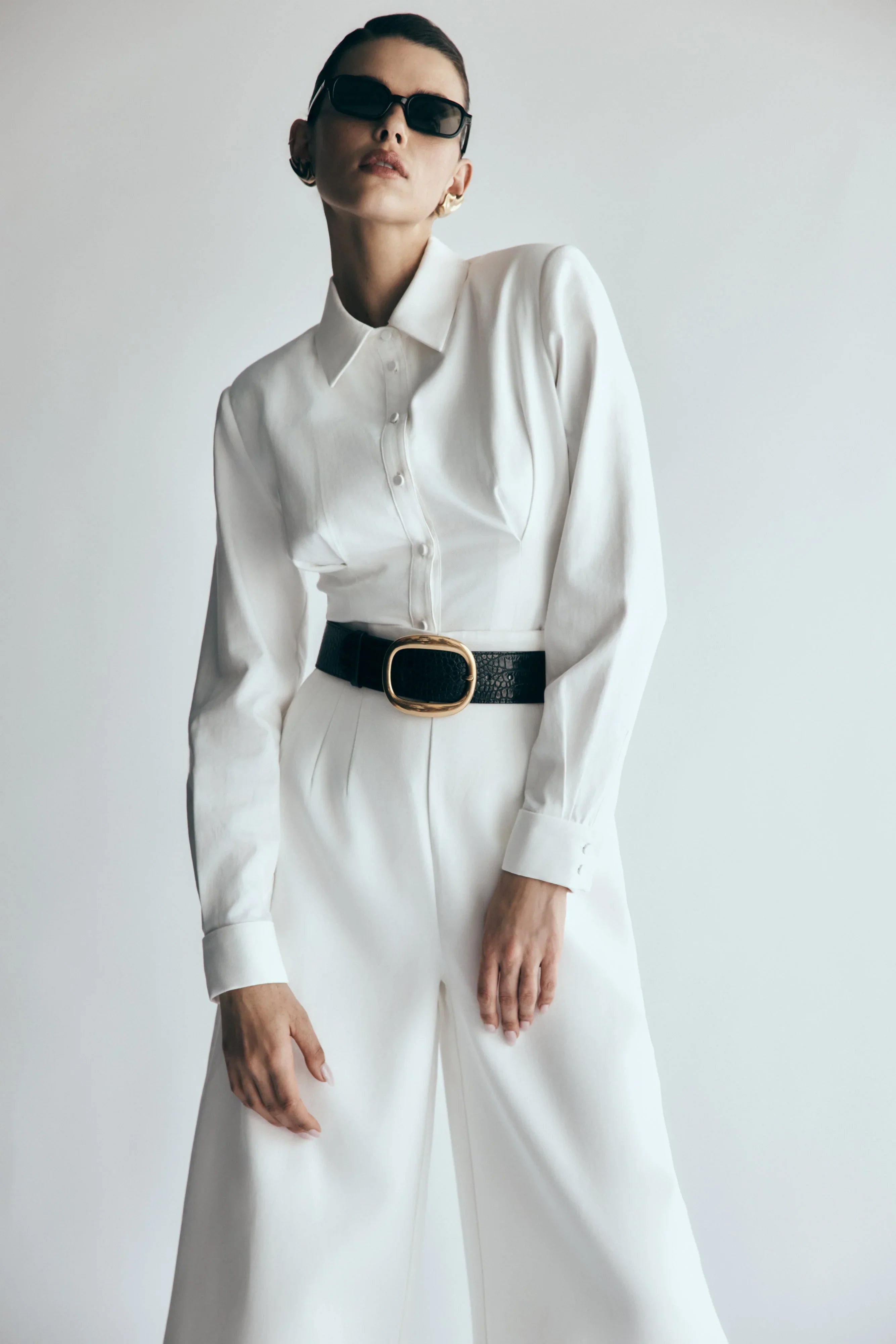 Rhia Oversized Shirt White