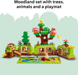 LEGO DUPLO Town Discovery Forest with Wild Animals 10480 Preschool Building Toys for Toddlers Ages 3 Sturdy Build for Pretend Play Fine Motor Skills 131 pieces Gift Idea