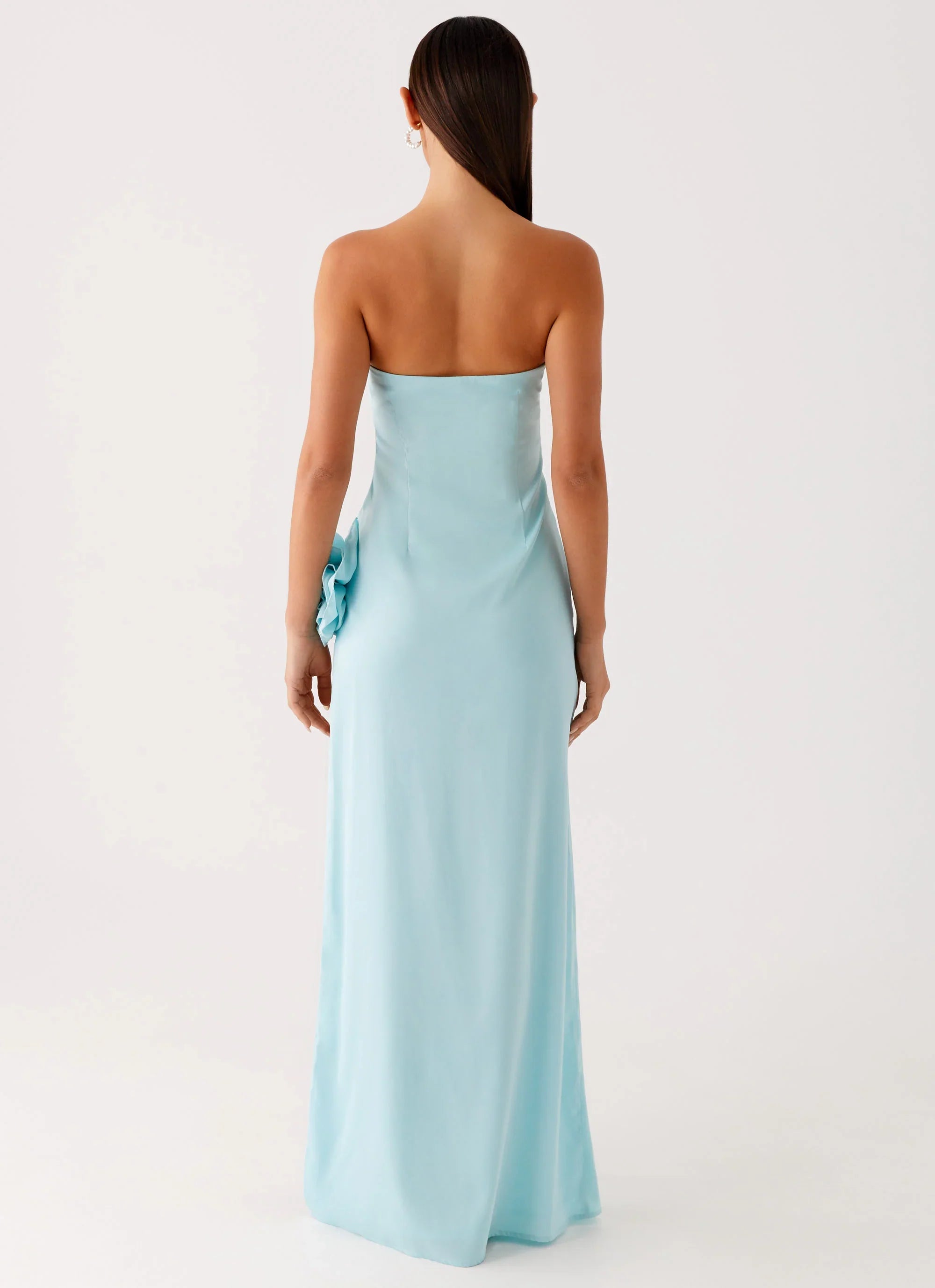 Fenway Strapless Maxi Dress Mint