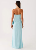 Fenway Strapless Maxi Dress Mint