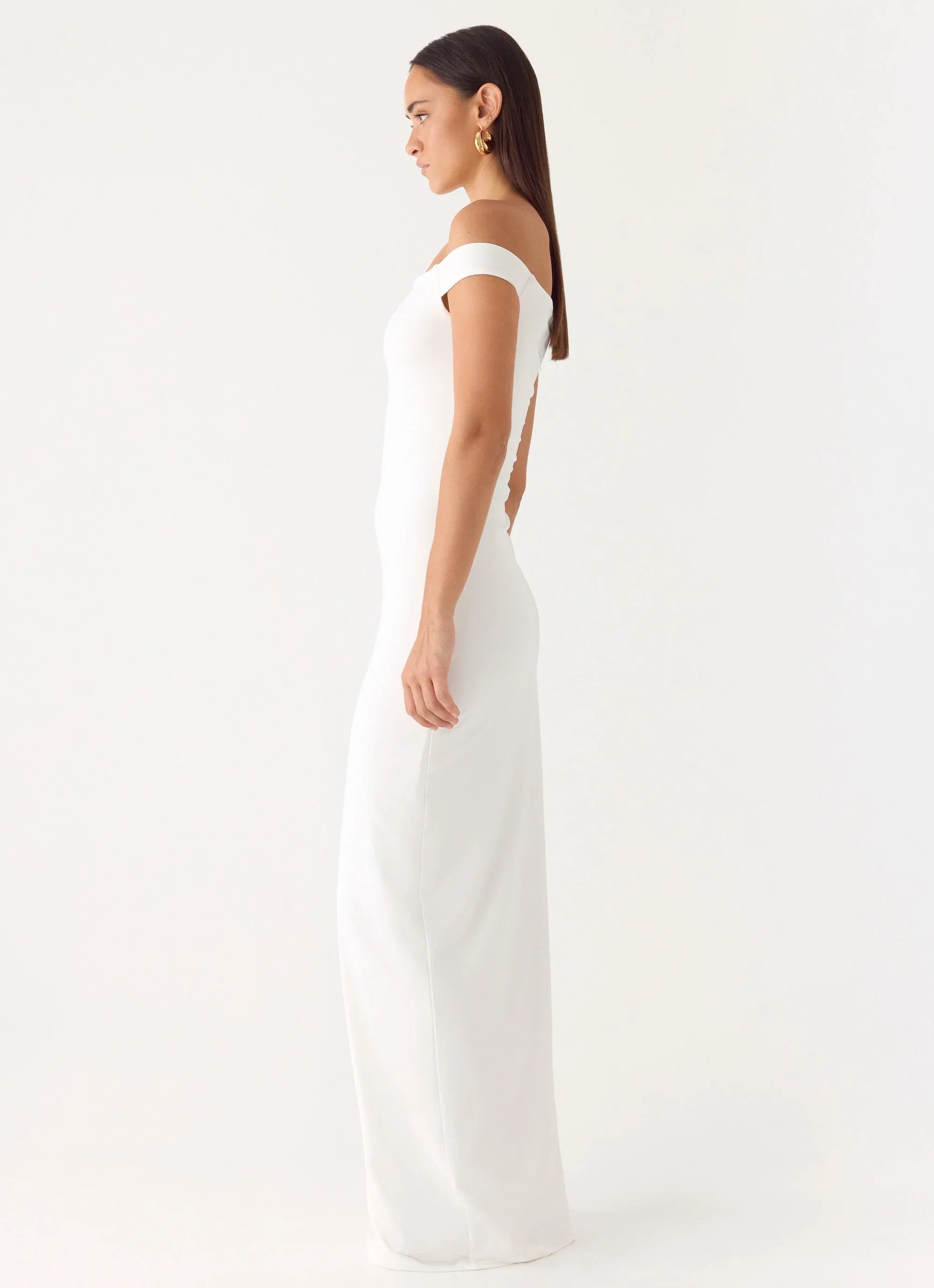 New Intentions Maxi Dress White