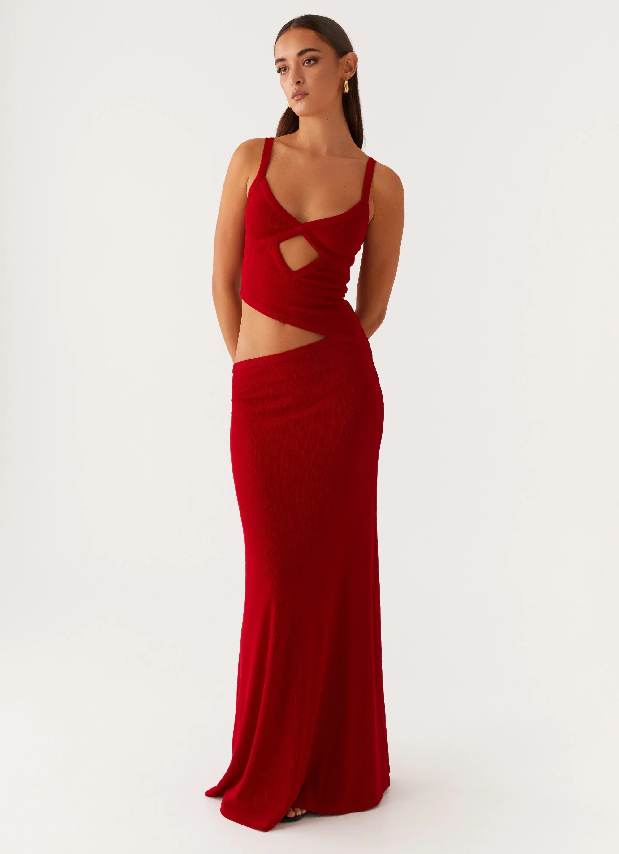 Jocelyn Maxi Dress Red