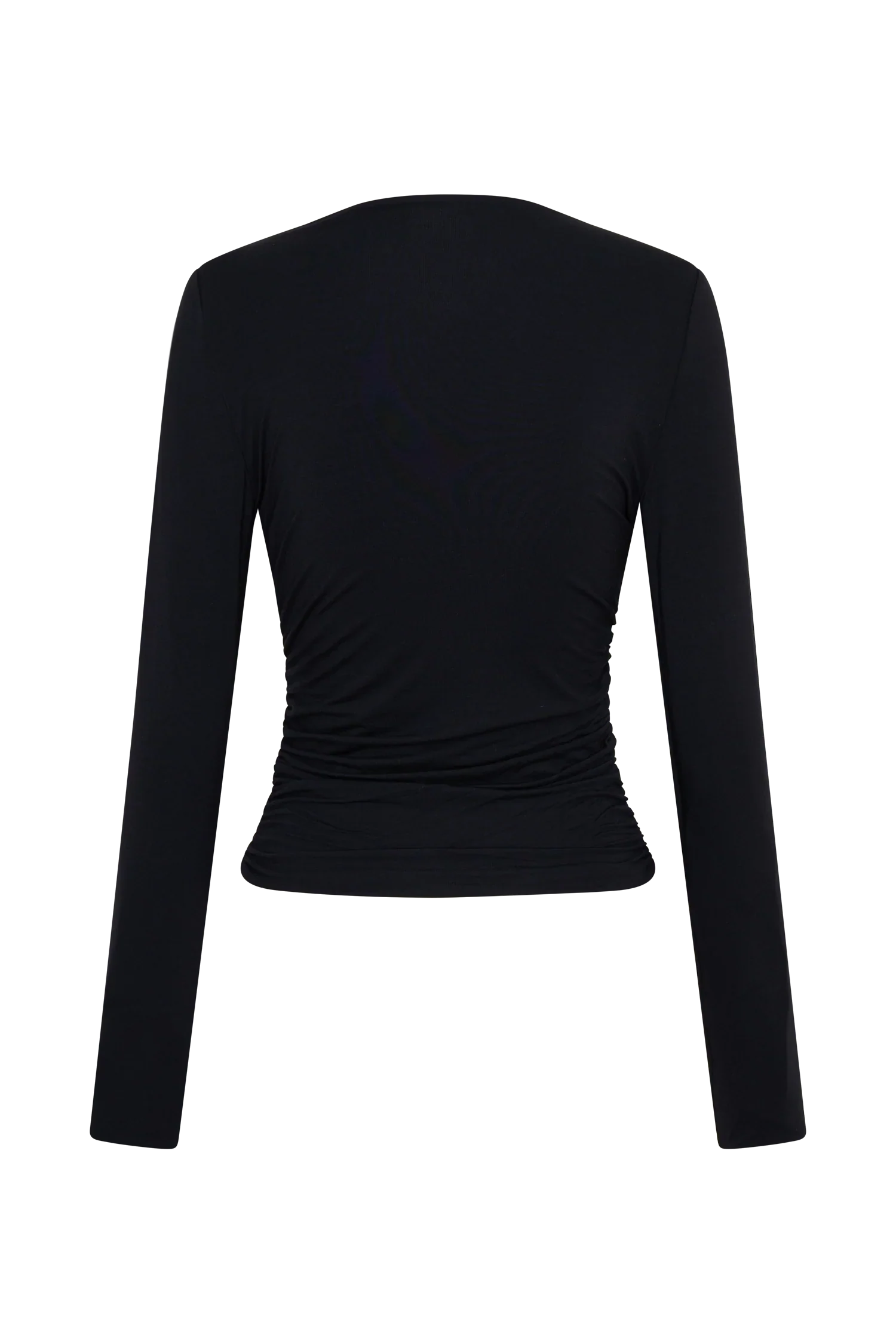 Sari Long Sleeve Modal Top Black