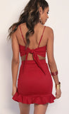 Ruffle Set in Red