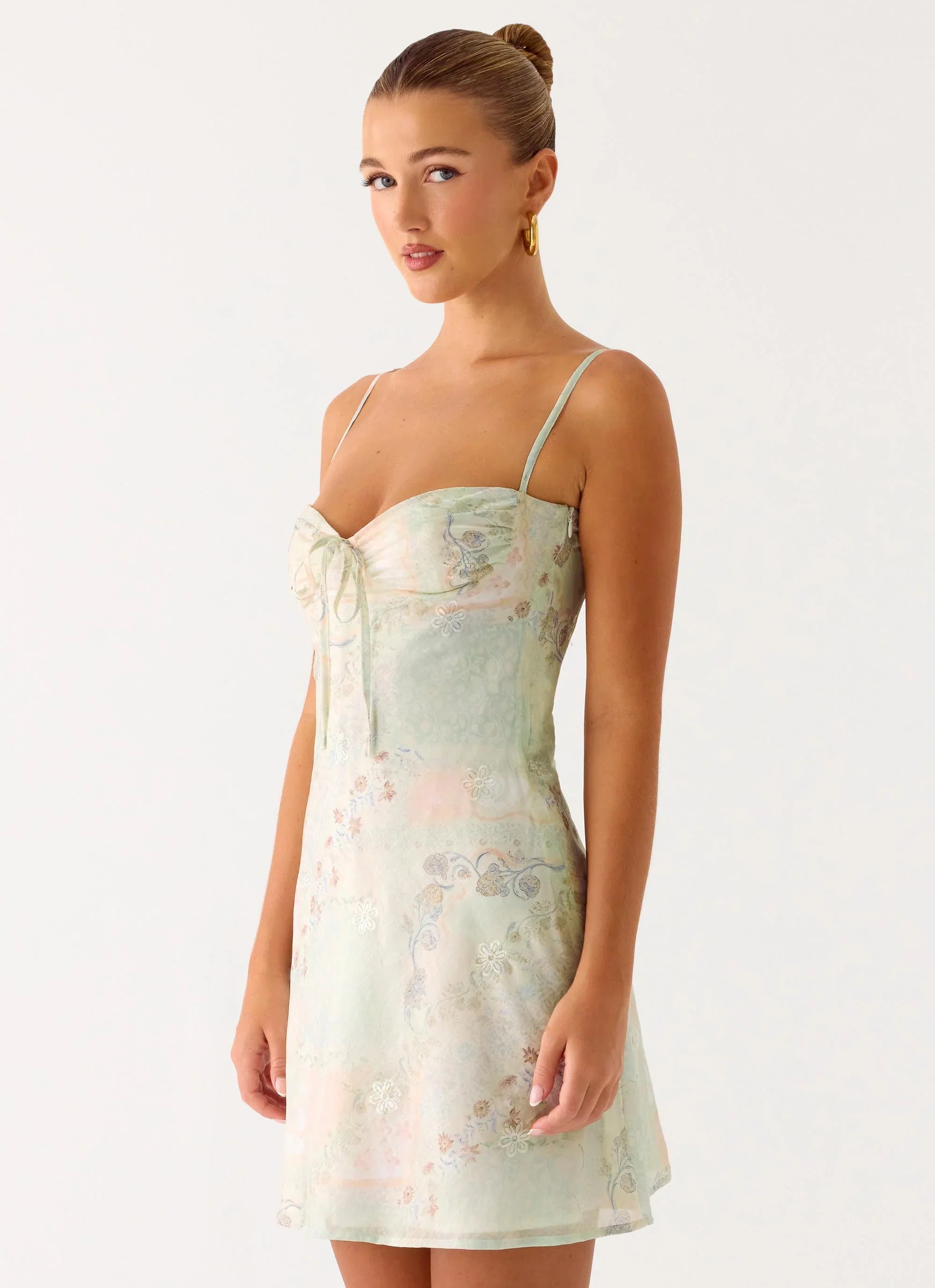 Reflection Mini Dress Mystic Paisley