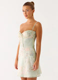 Reflection Mini Dress Mystic Paisley
