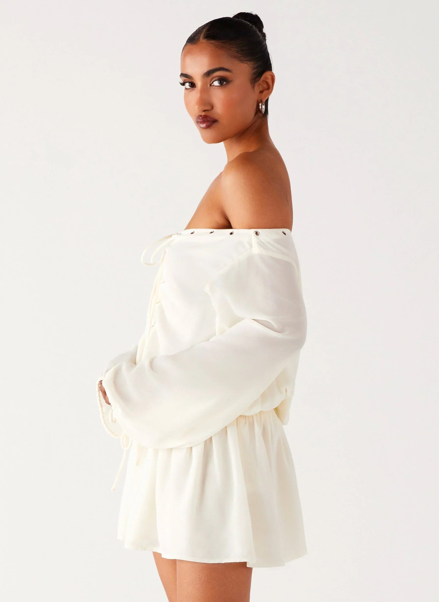 Astaria Mini Dress Ivory