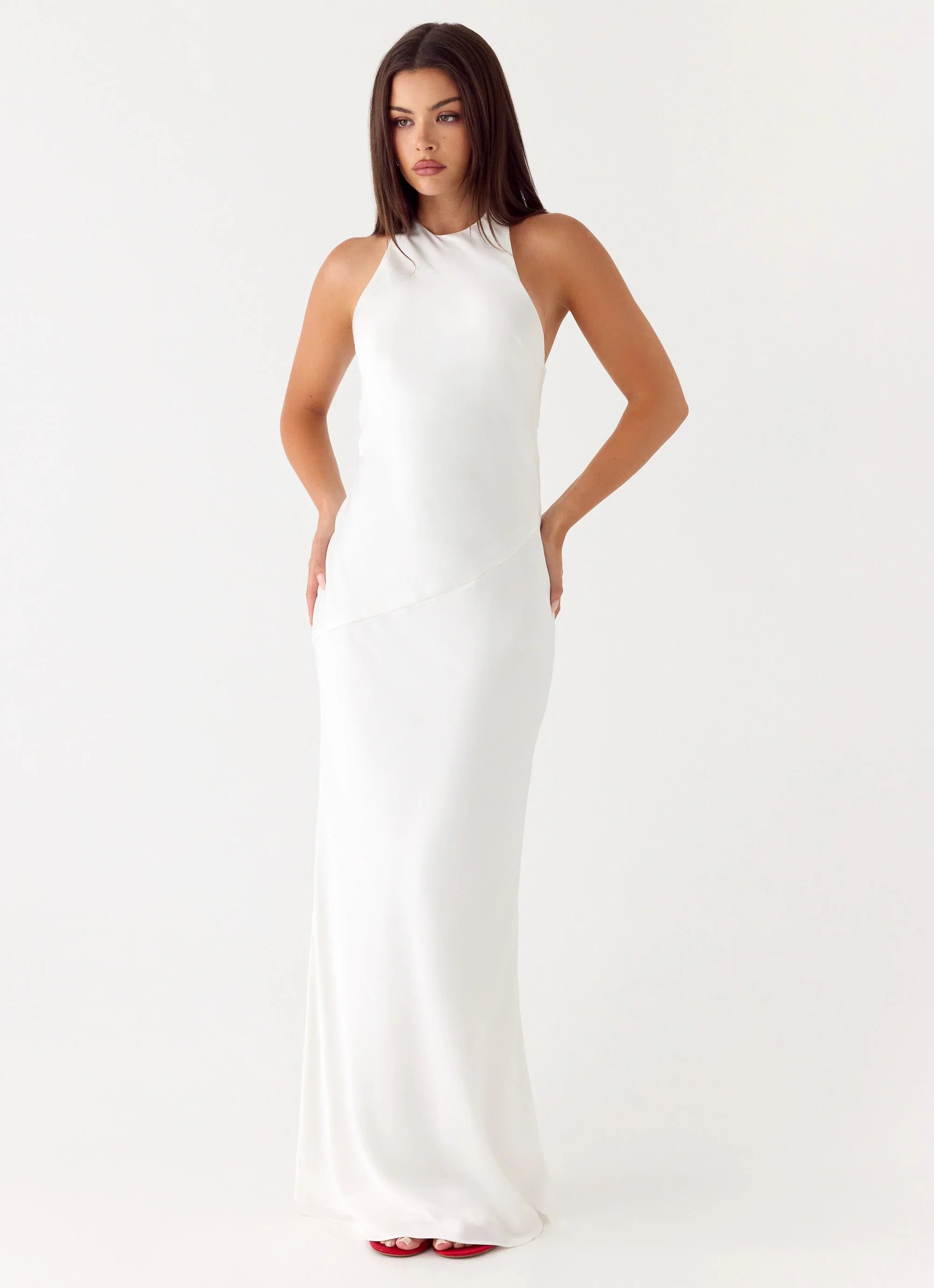 Jasmanie Maxi Dress White