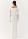 Theresea Maxi Dress White