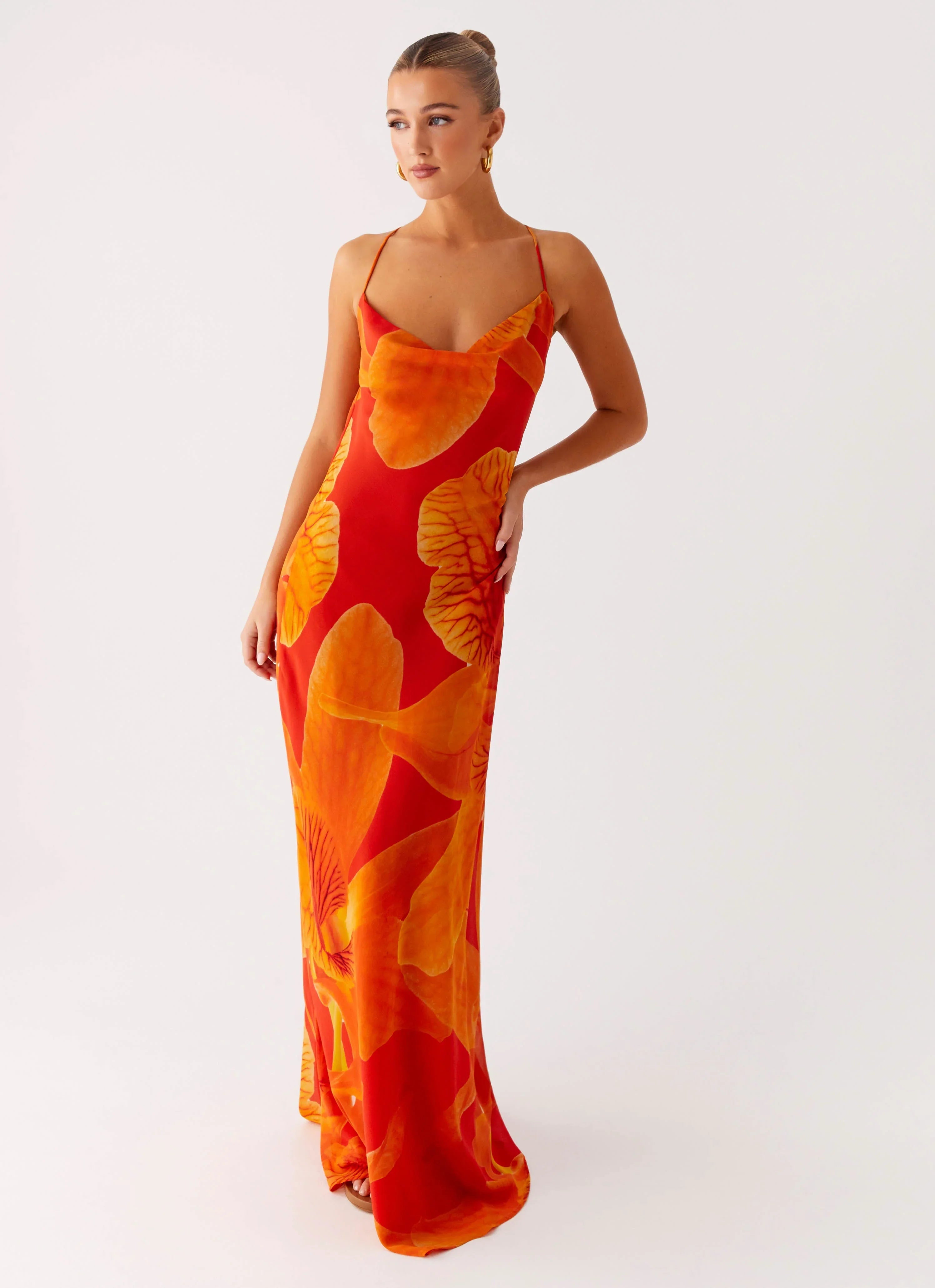 Midafternoon Maxi Dress Serene Orange