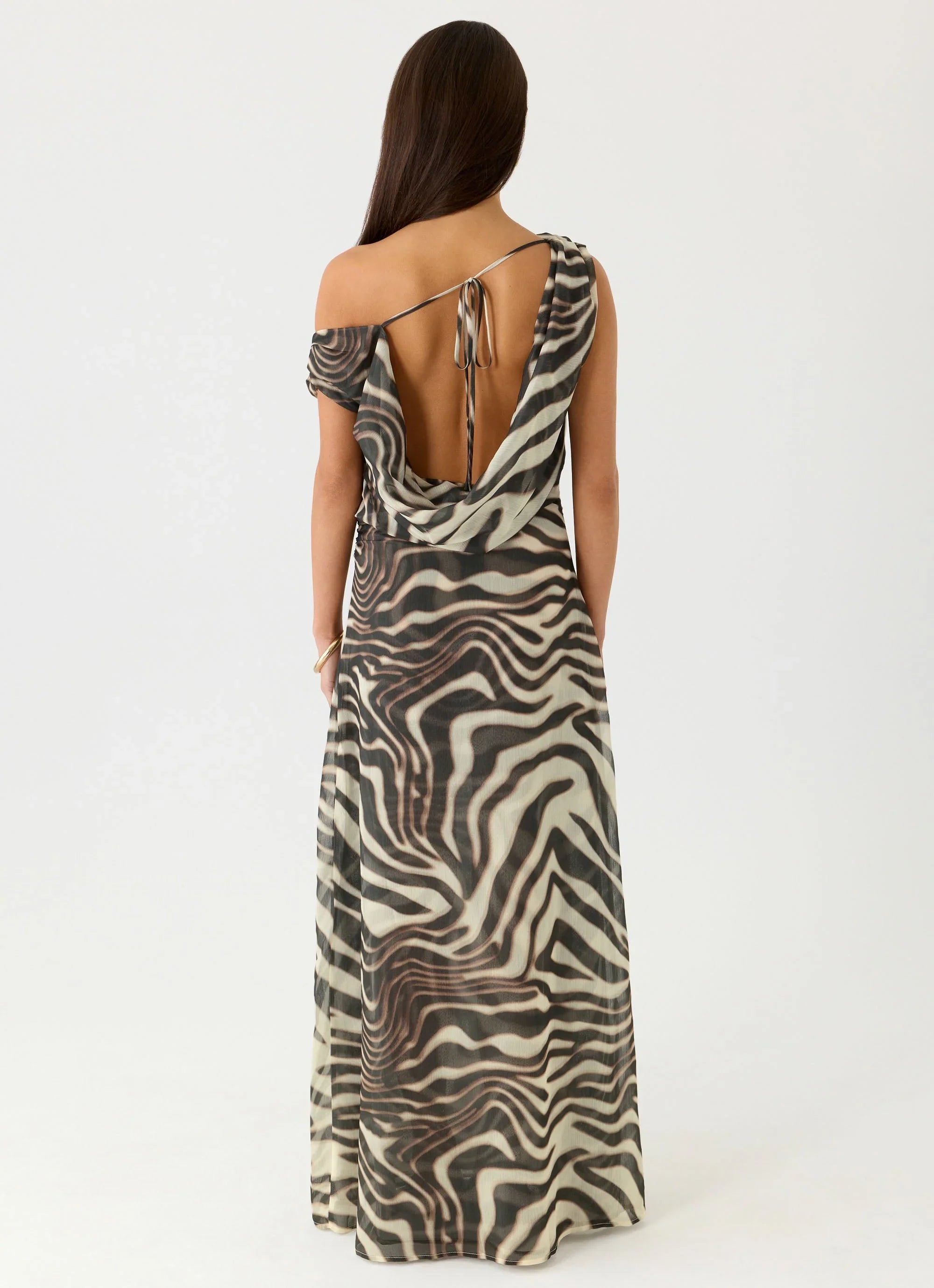 Mernas Maxi Dress Zebra