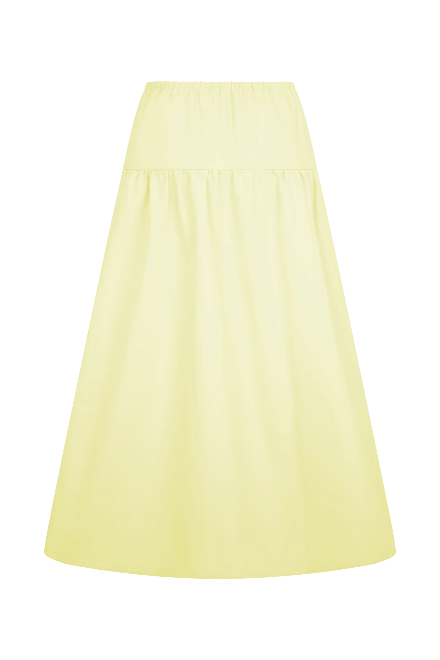 Amirah Midi Skirt Lemon