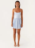 Tesoro Mio Mini Dress Baby Blue