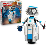 LEGO Marvel The Fantastic Four HERBIE 76339 Building Toy for Boys Girls Ages 10 Display as Bedroom Decor Marvel Movie Memorabilia 747 pieces Gift for Birthdays