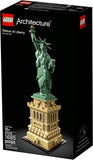 LEGO Architecture Statue of Liberty Model Building Set Collectible New York City Souvenir Creative Home Décor or Office Centerpiece Great Gift Idea for Adults and Teens 21042