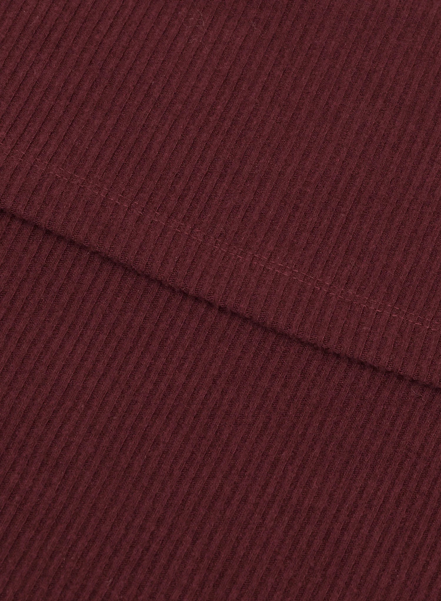 Dark Red Knitted Trousers