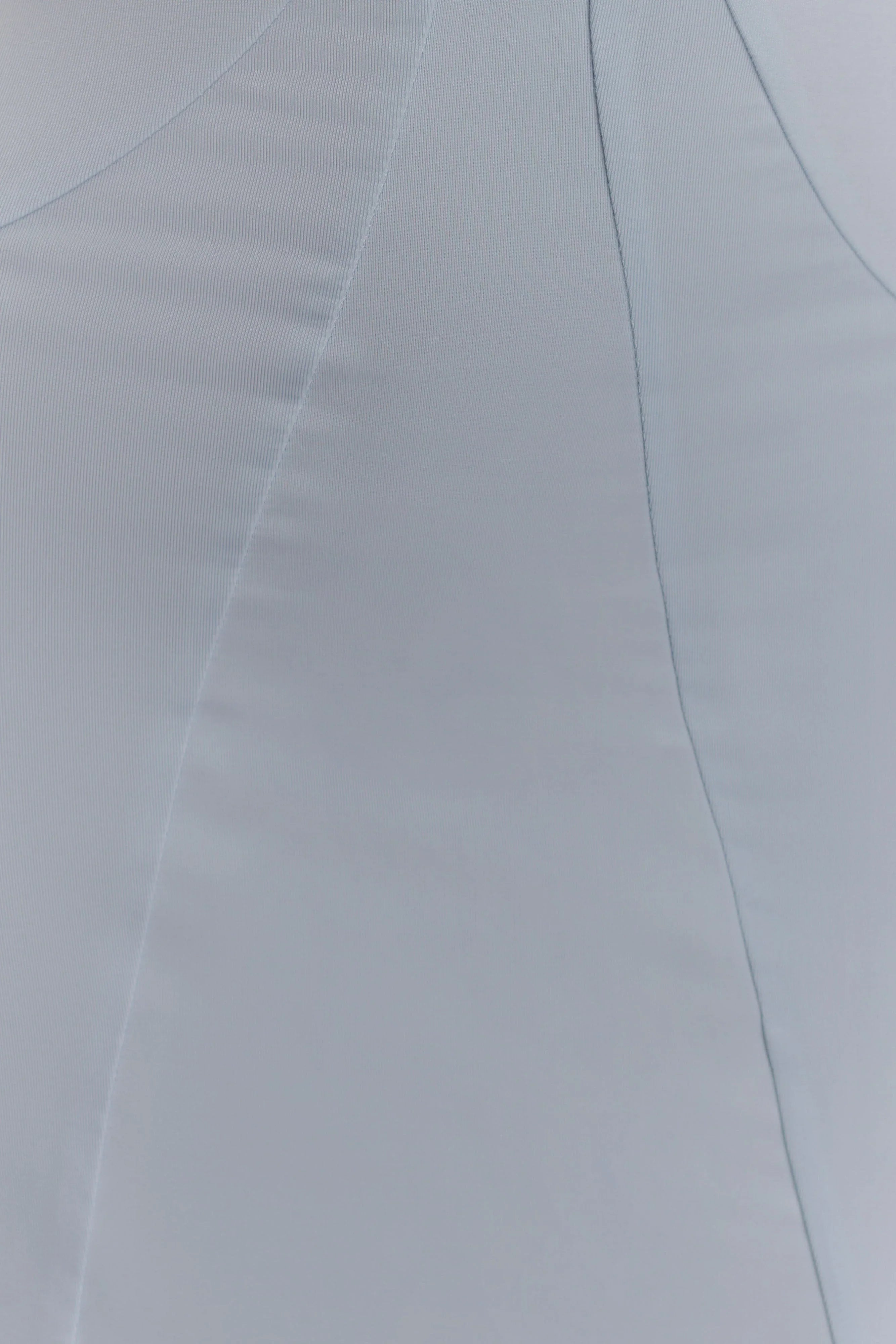 Juliet Slinky Maxi Dress With Scarf Pale Blue