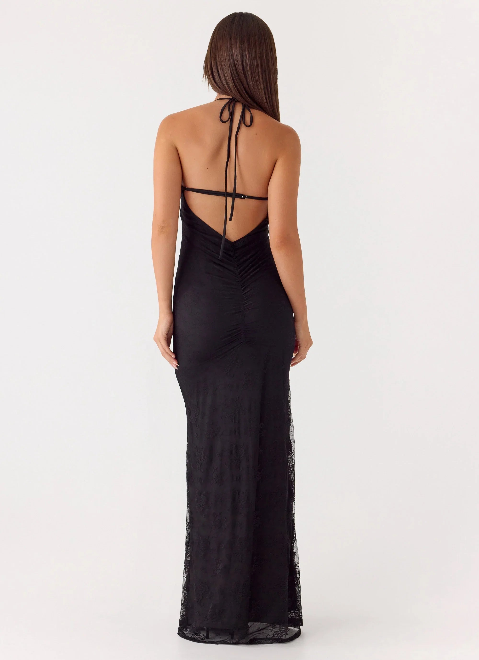 Knowles Lace Maxi Dress Black