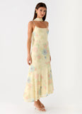 Sole Mio Midi Dress Spring Meadow
