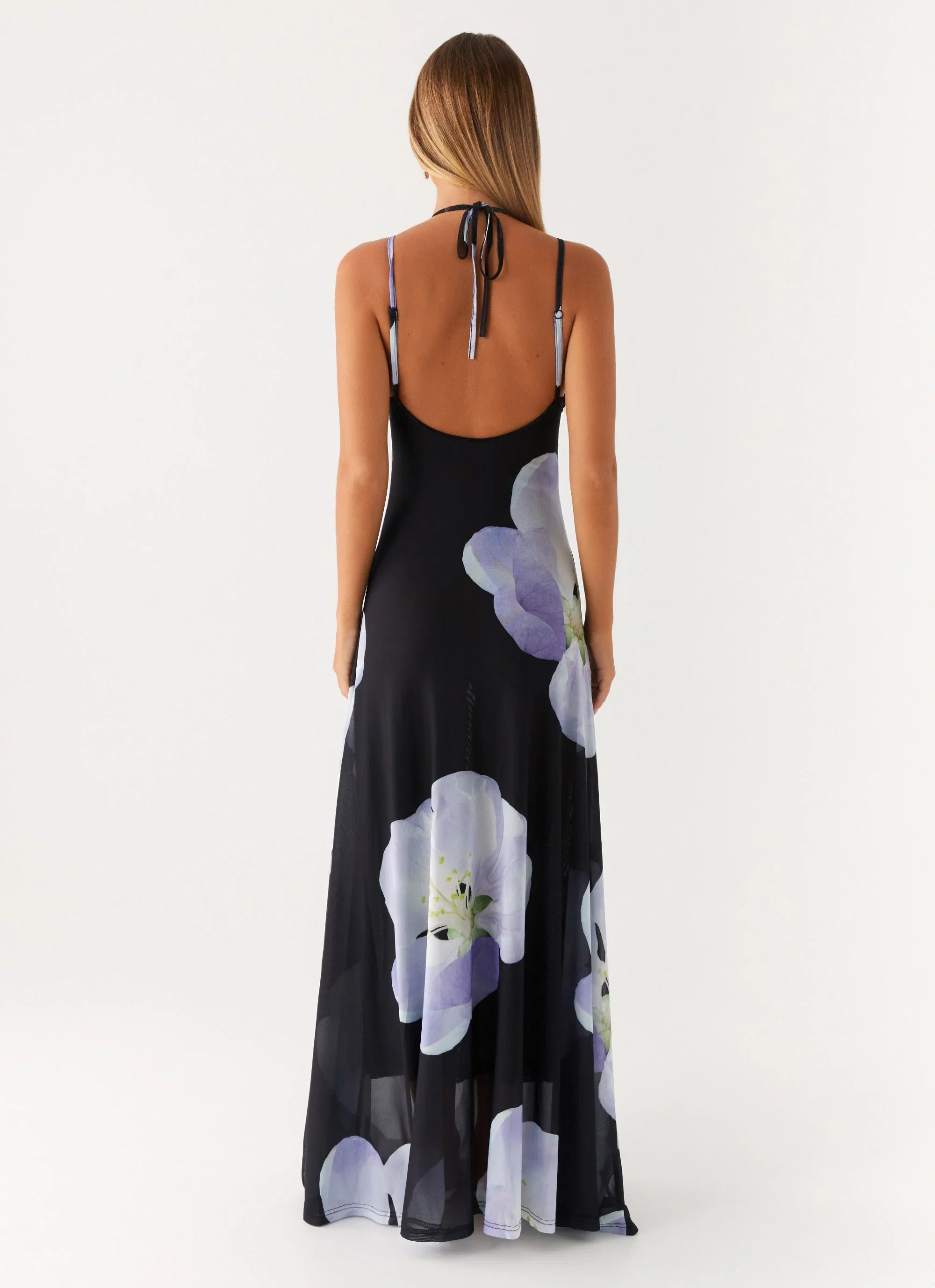 Enrika Maxi Dress Flower Print