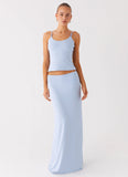 Garrix Bead Cami Top Baby Blue