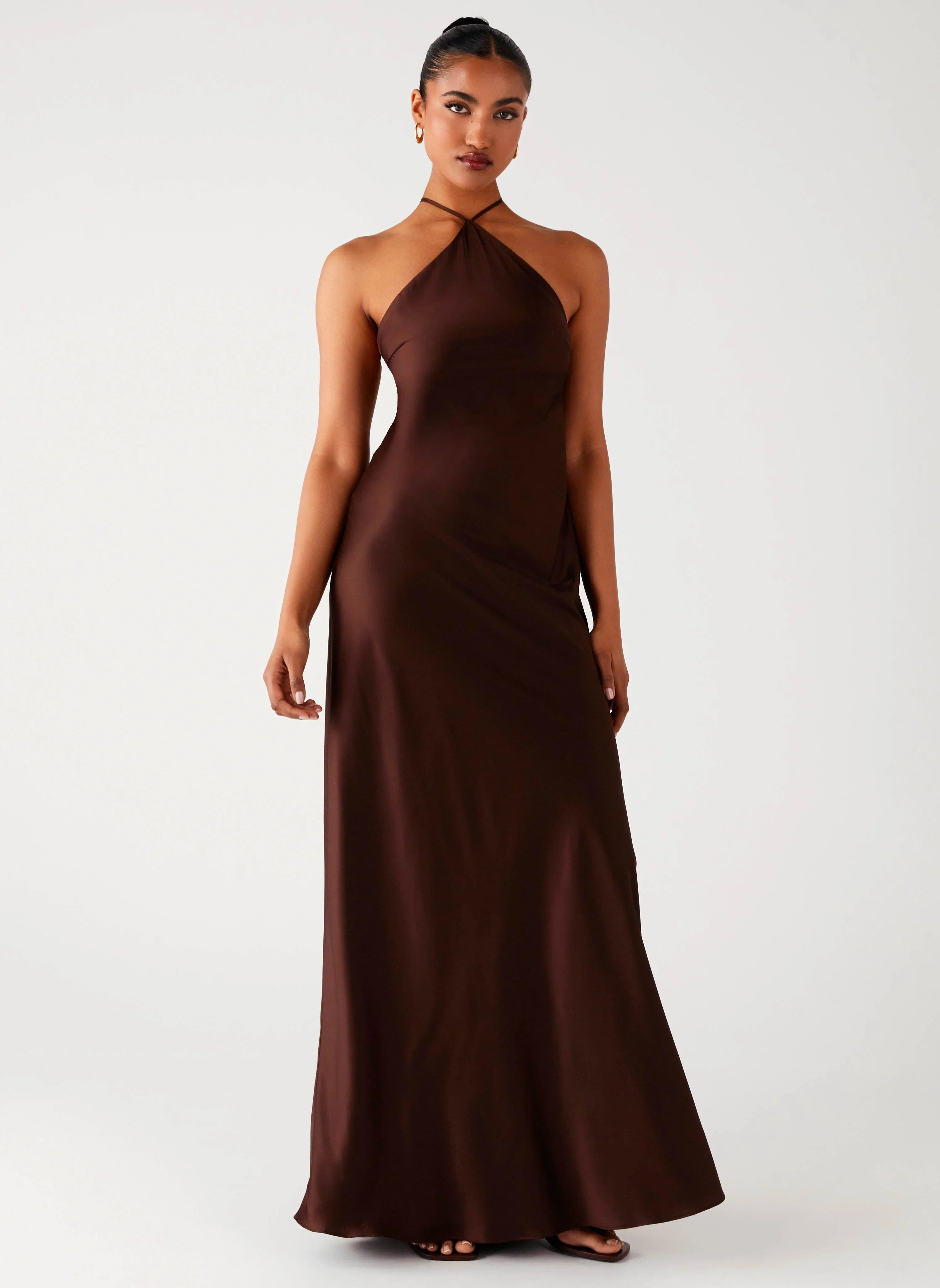 Tulama Maxi Dress Chocolate