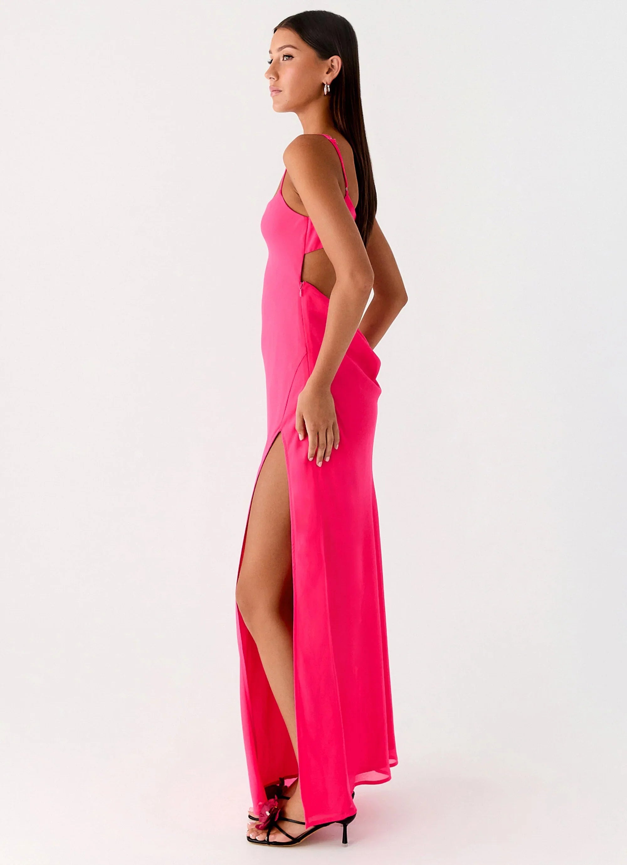 Alouette Maxi Dress Fuchsia