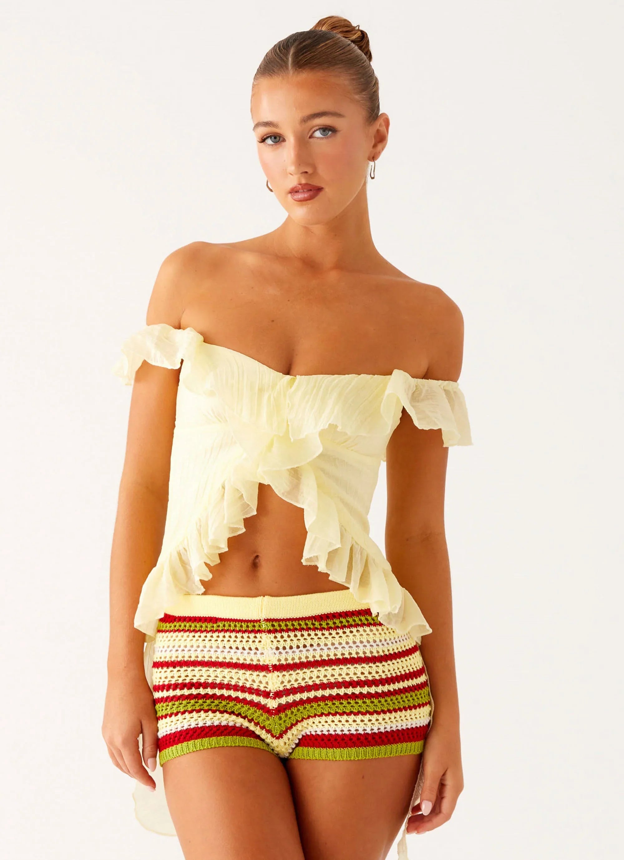 Miffy Mini Shorts Yellow Multi