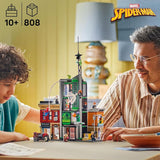 LEGO Marvel Spider Man vs Oscorp Building Toy Pretend Play Set W 8 Toy Minifigures for Boys Girls Ages 10 Super Hero Building Blocks for Preteens Idea for Birthdays 76324