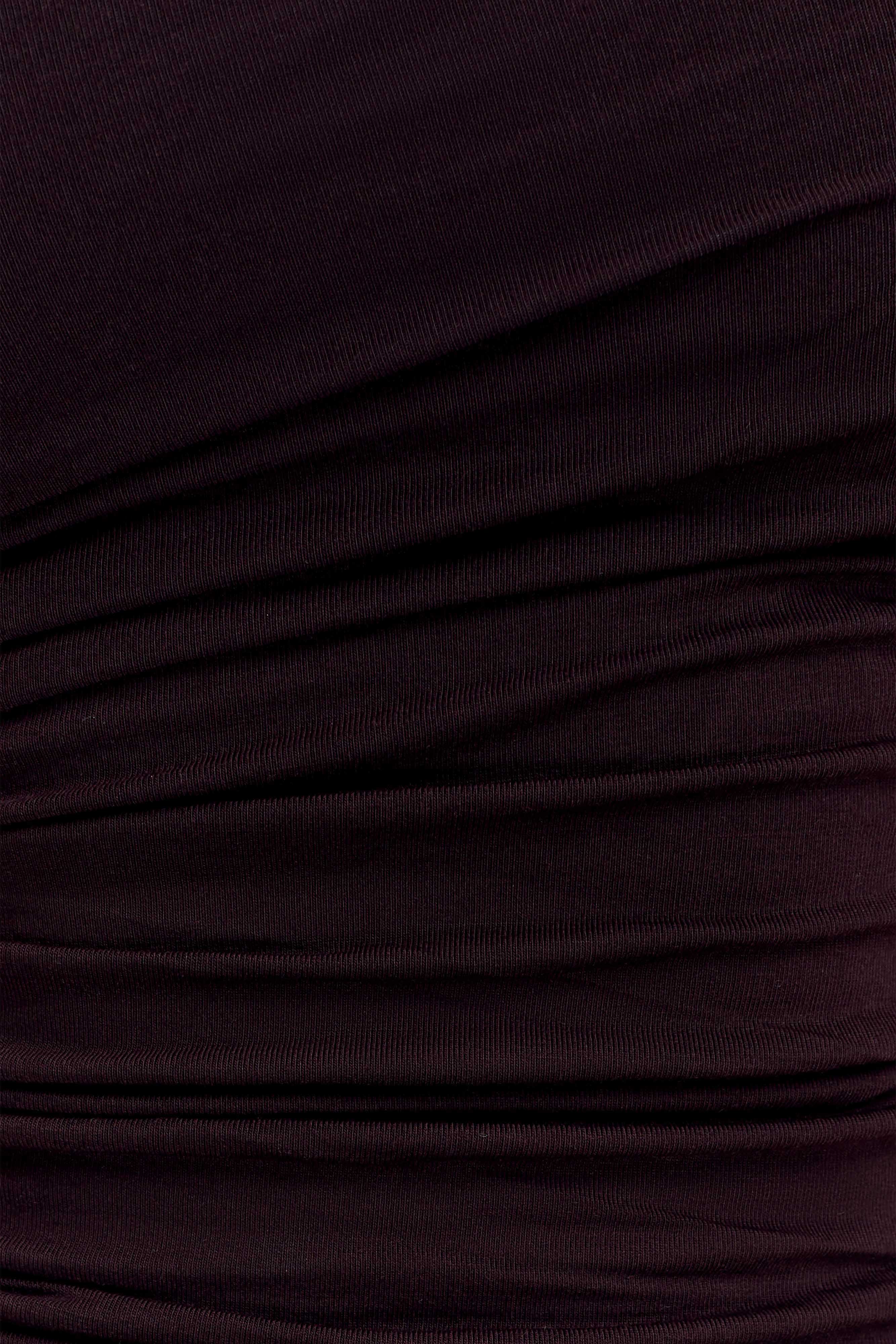 Anna One Shoulder Modal Top Cacao Brown