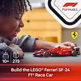 LEGO Speed Champions Ferrari SF 24 F1 Race Car Toys Building Sets for Kids Boys Girls Ages 10 Ferrari F1 Model Car Kits for Display or Play Gift Ideas for Birthdays and Fans 77242