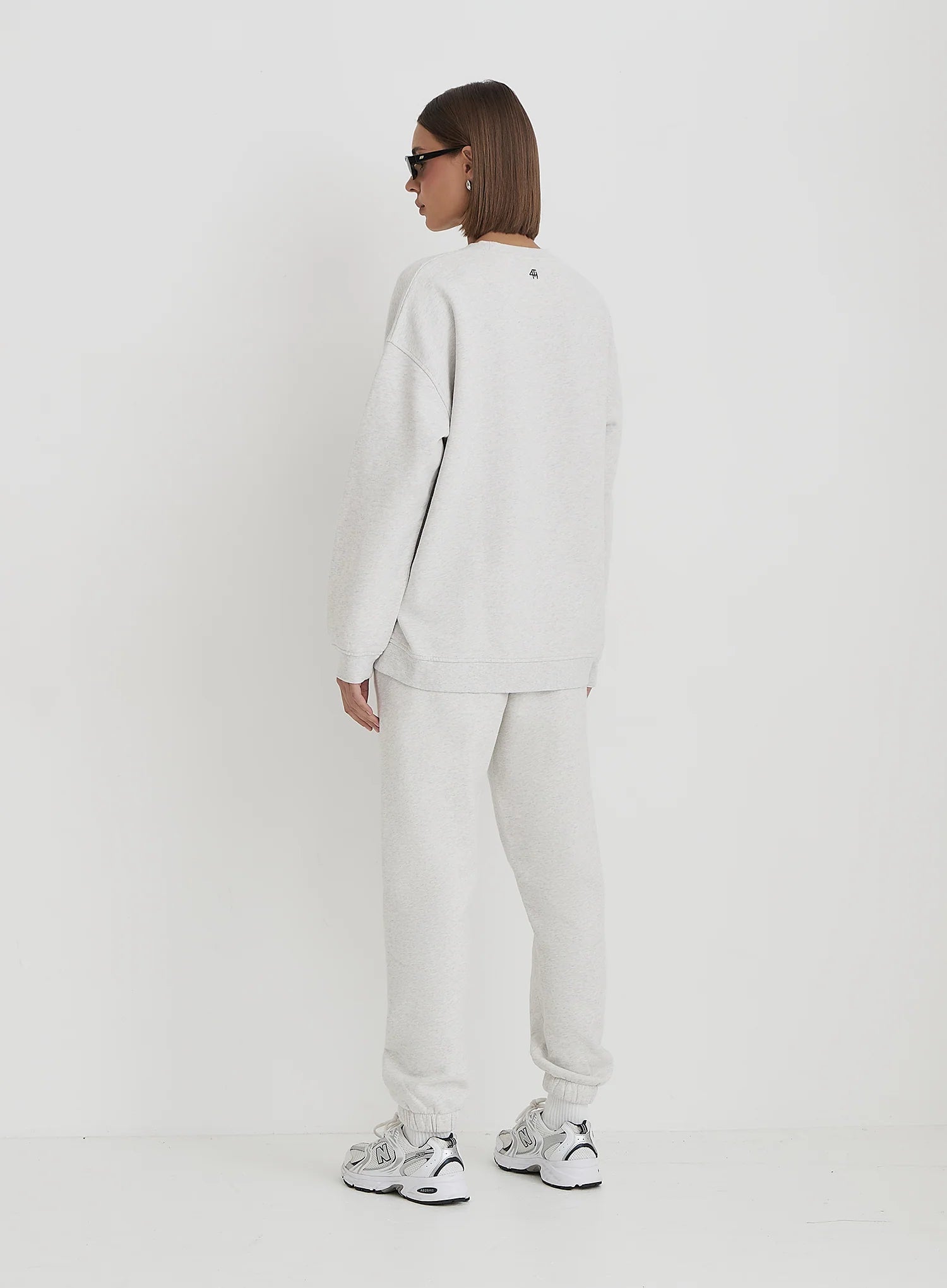 Grey Fourth Slogan Classic Longline Sweatshirt