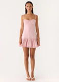 Loulette Mini Dress Pink