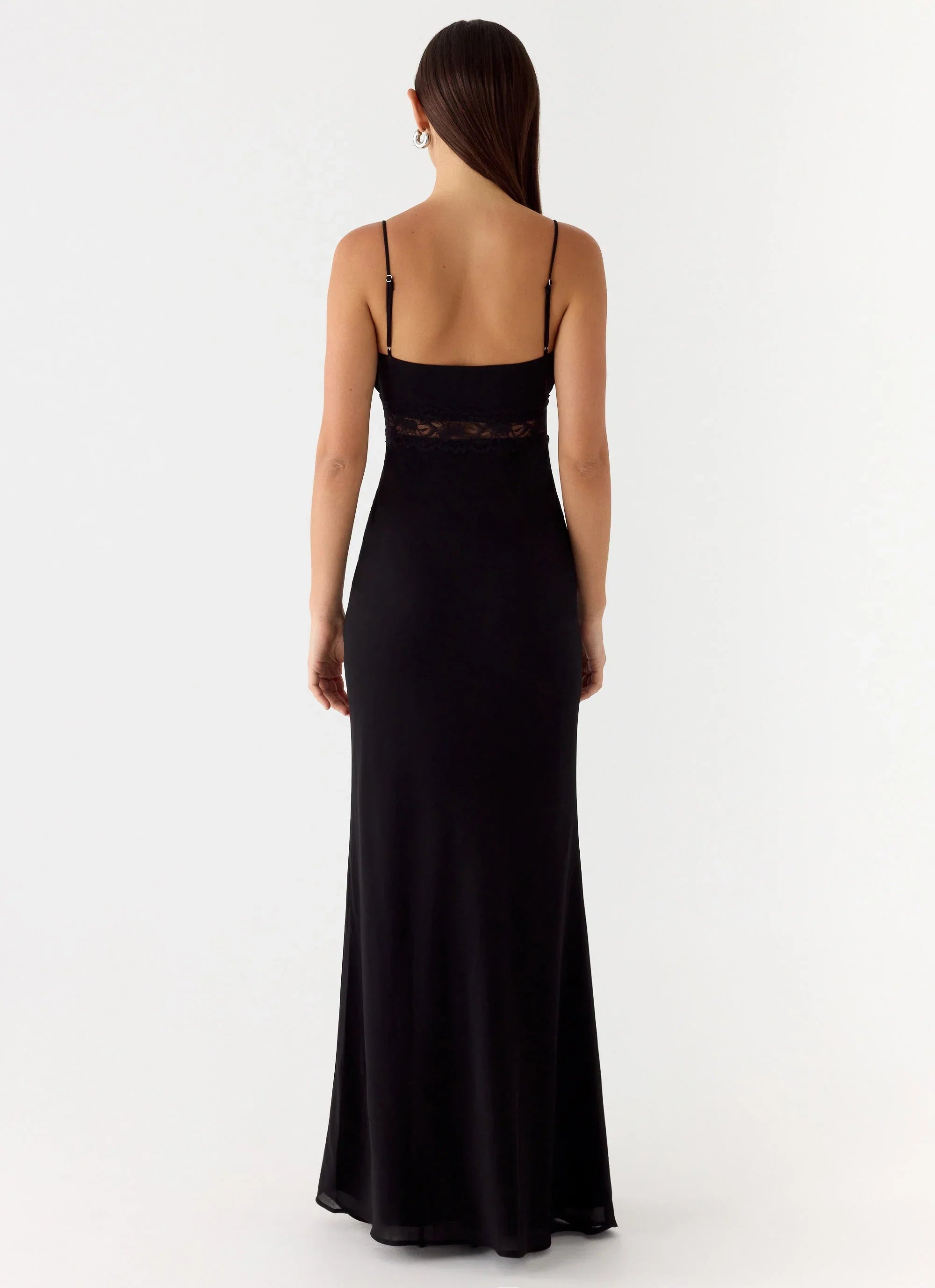 Opulent Maxi Dress Black