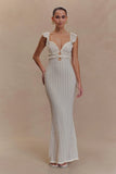 Ezra Lace Maxi Dress Ivory