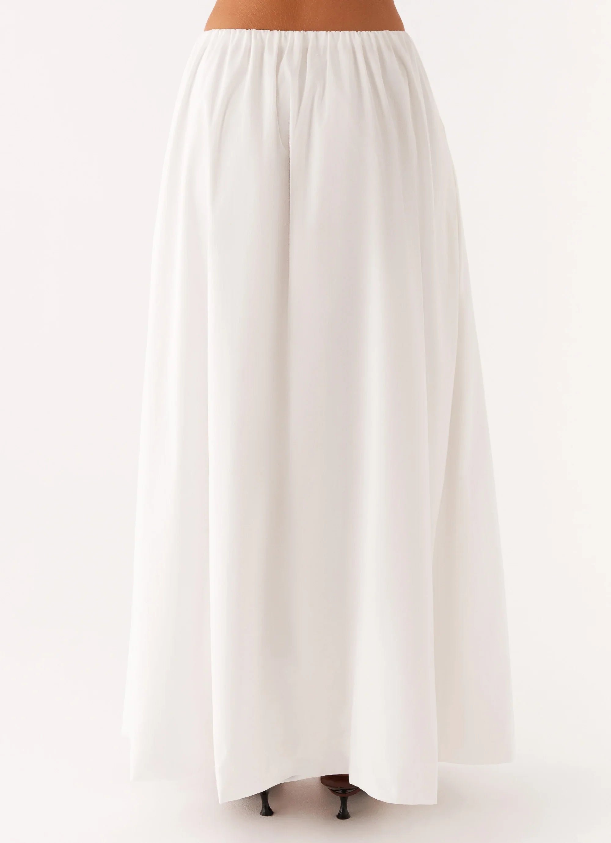 Cheryl Maxi Skirt White