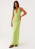 Kerrie Maxi Dress Lime