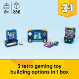 LEGO Creator 3 in 1 Retro Gaming Console Building Toy for Boys Girls Kids Build a Console Mini Arcade Game or Mini Computer Gift Idea for Gaming Fans Ages 8 31380