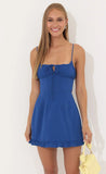 Corset Dress in Blue