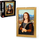 LEGO Art Mona Lisa Building Set Leonardo da Vinci wall Display Ages 18 DIY Crafts for Men Women Great for Puzzle Lovers Birthday Gift idea Includes Detachable Frame 31213