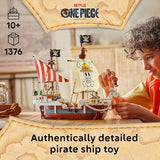 LEGO ONE PIECE The Going Merry Pirate Ship Building Blocks Pretend Play Adventure Toy for Boys Girls 10 Straw Hat Crew Toy Figures Playset for Anime Fans Gift Idea for Birthdays 75639